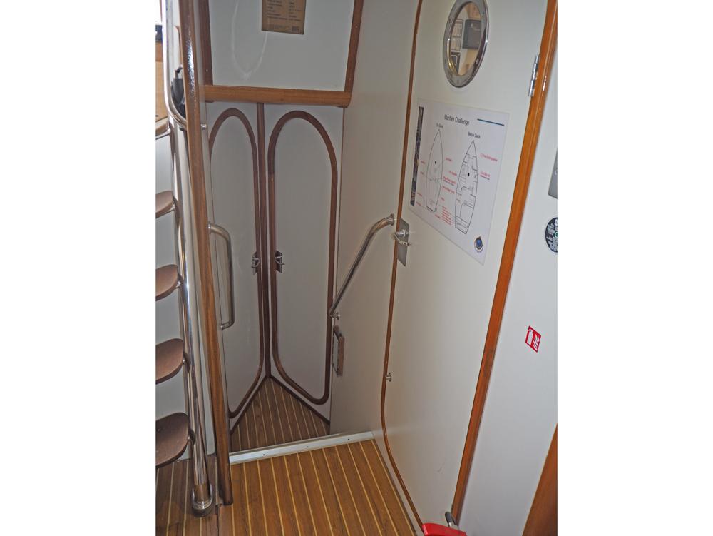 Achterkajuit, Accommodatie